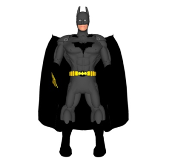 现代蝙蝠侠su模型