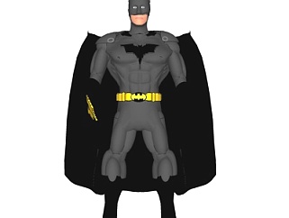 现代蝙蝠侠su模型