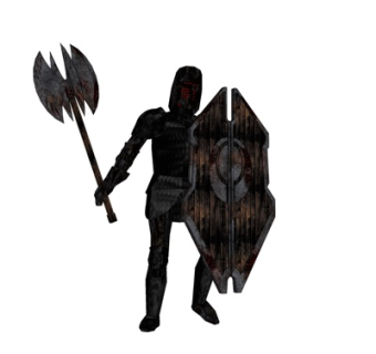 欧式中世纪武士su模型