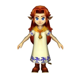 现代塞尔达角色su模型