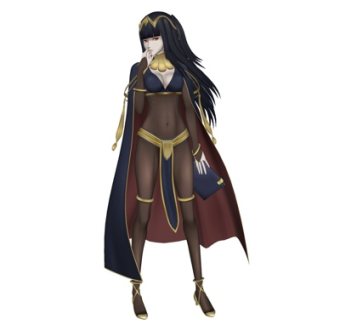 现代女战士角色su模型