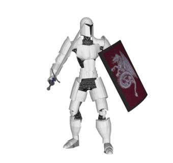欧式中世纪武士su模型