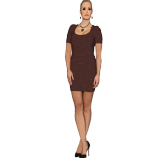 现代站姿女人su模型