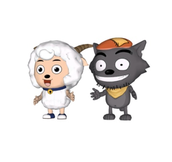 现代喜羊羊动漫角色su模型