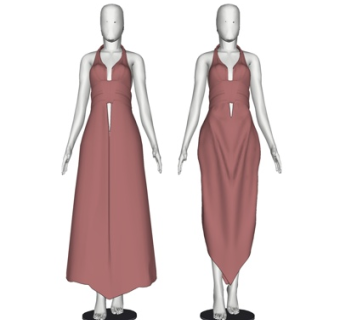 现代女模特su模型