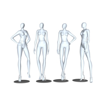 现代女模特su模型