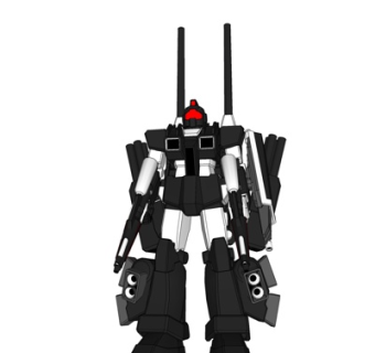 现代高达机器人su模型