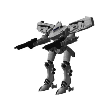 现代高达机器人su模型