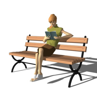 现代看书人su模型