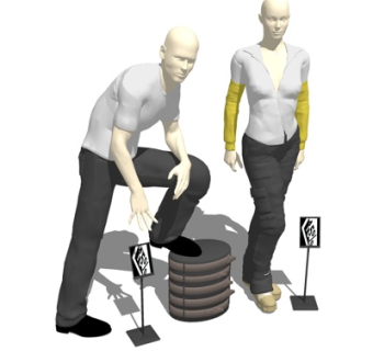 现代男模特su模型