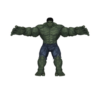 现代绿巨人su模型