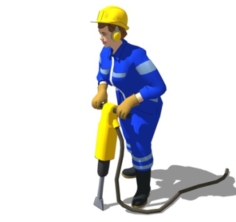 现代吸尘人su模型