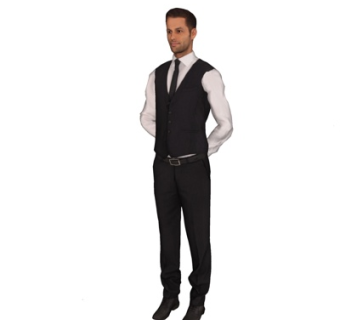 现代站姿男人su模型