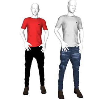 现代男模特su模型