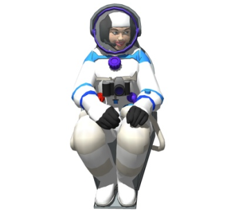 现代宇航员su模型