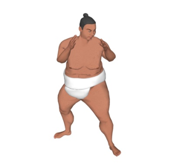 现代少林女su模型