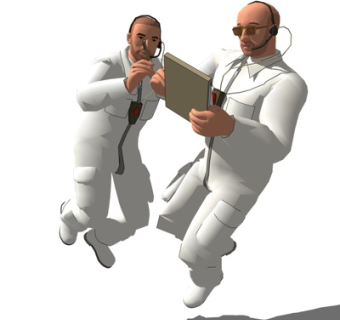 现代宇航员su模型