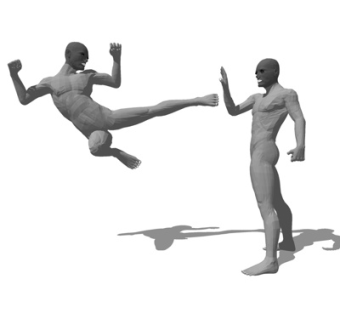 现代欧洲少林人su模型