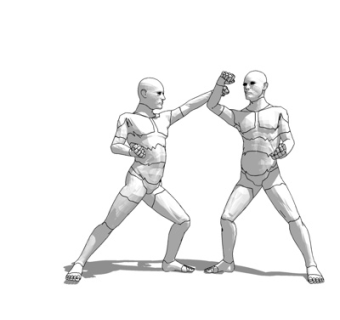 现代少林人su模型