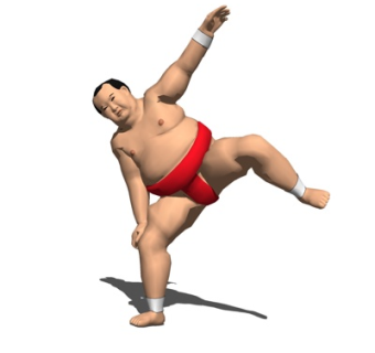 现代少林人su模型