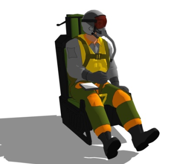 现代飞行员su模型