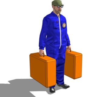 现代工程师su模型