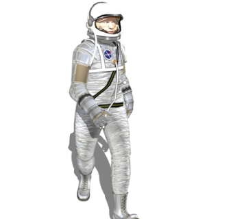 现代宇航员su模型