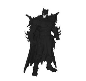 现代蝙蝠侠su模型