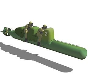 <em>现代</em>潜艇<em>兵</em>su模型