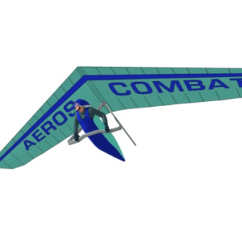 现代飞行员su模型