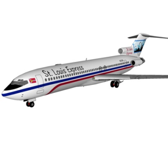 现代大型客机su模型