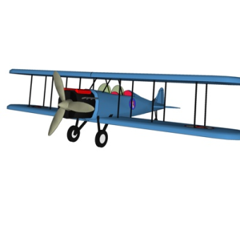 现代小型飞机su模型