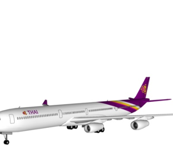 现代大型客机su模型