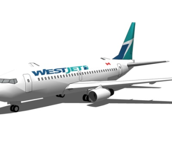 现代大型客机su模型