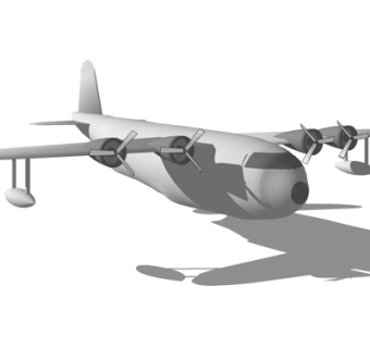 现代大型运输机su模型