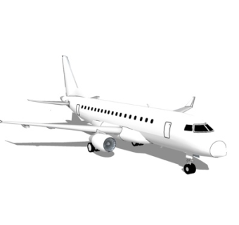 现代大型客机su模型