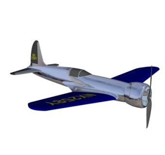 现代小型飞机su模型