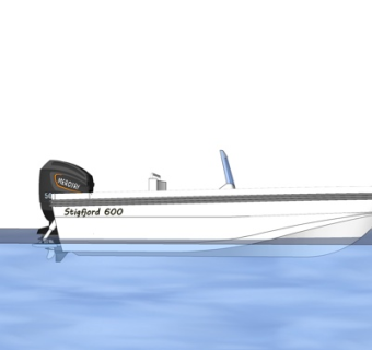 现代帆船su模型