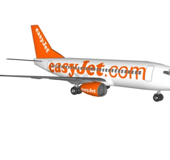 现代大型客机su模型