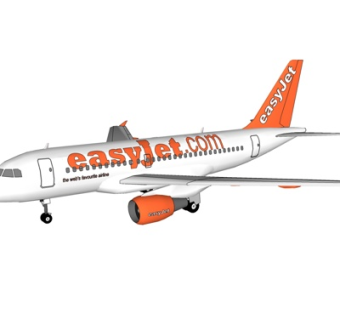 现代大型客机su模型