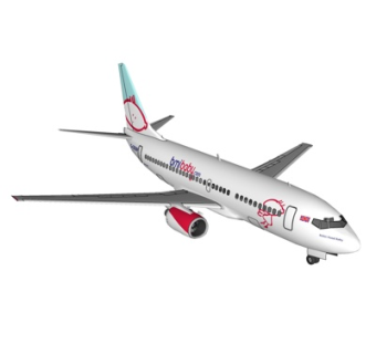 现代大型客机su模型