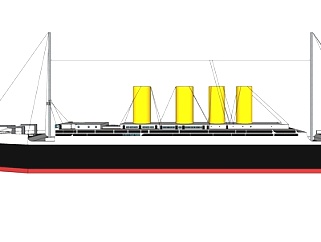 现代大型<em>油船</em>su模型