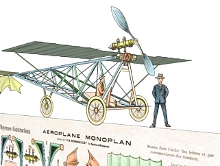 现代小型飞机广告牌su模型
