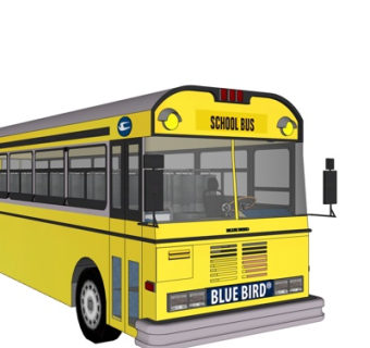 现代校车su模型