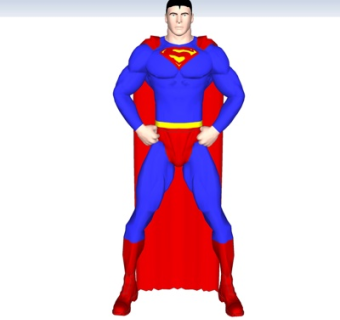 现代蜘蛛侠角色su模型