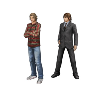 现代站姿男人su模型