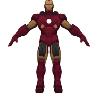 现代蜘蛛侠角色su模型