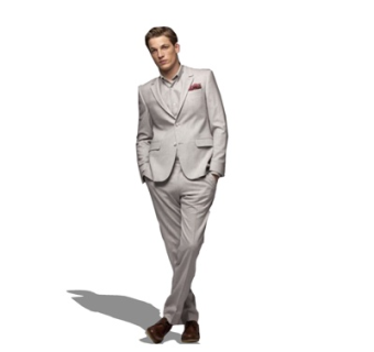 现代站姿男人su模型