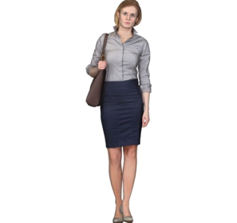 现代提包女子su模型