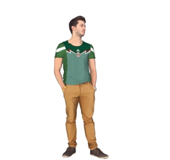 现代站姿男子su模型